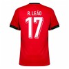 Officiële Voetbalshirt Portugal R. Leao 17 Thuis EK 2024 - Heren